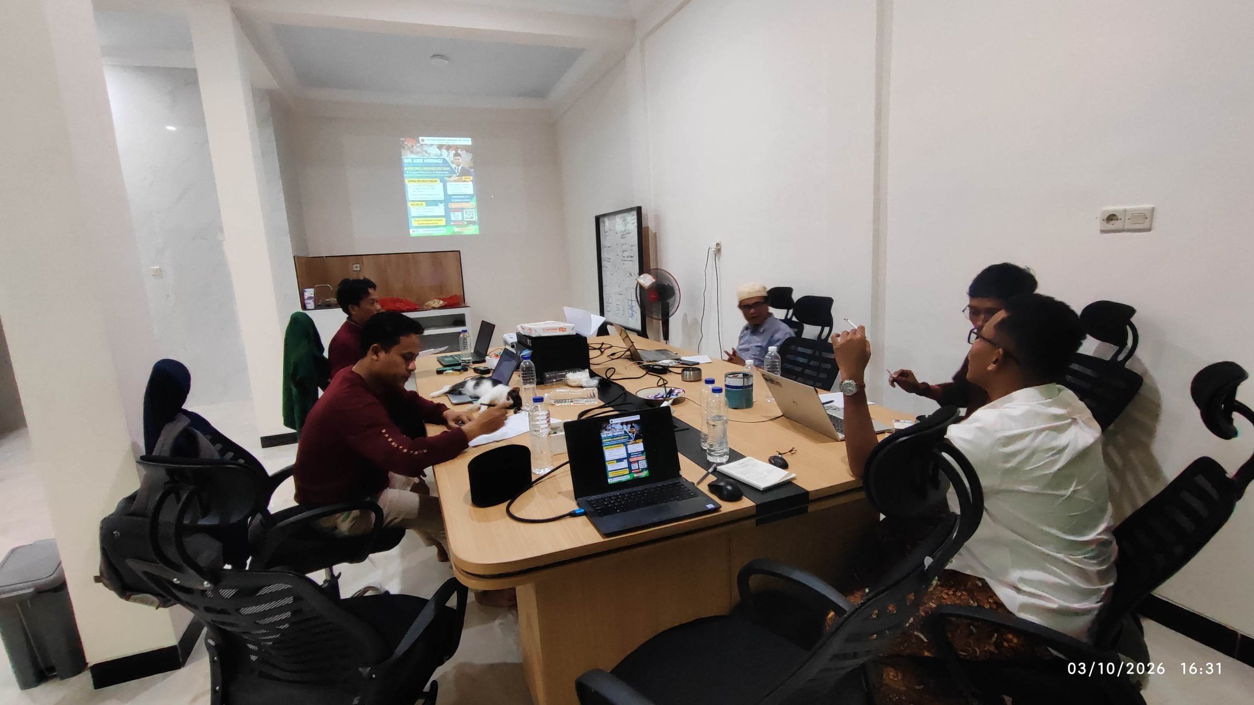 Rapat persiapan akhir rekrutmen